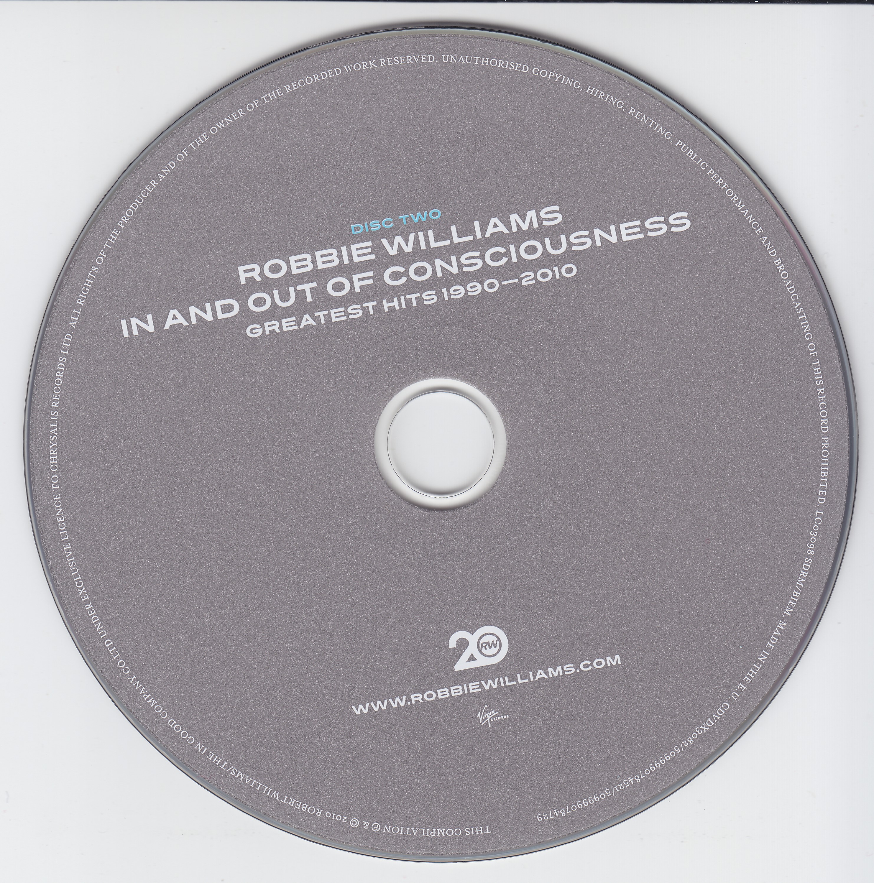 Robbie Williams  In And Out Of Consciousness : CD2